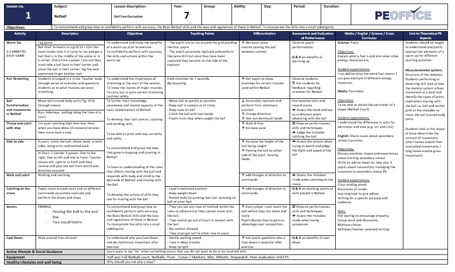 All KS3 Lesson Plans