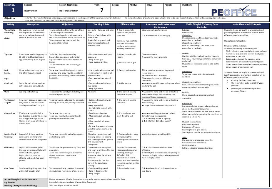 All KS3 Lesson Plans