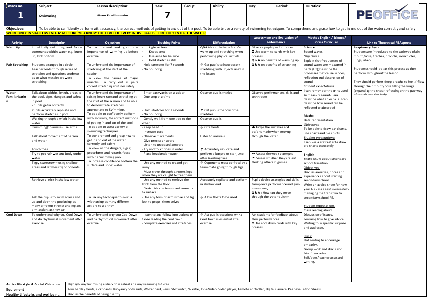 All KS3 Lesson Plans