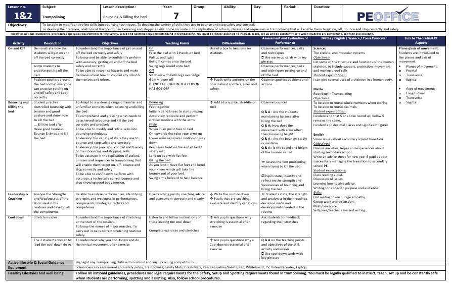 All KS3 Lesson Plans